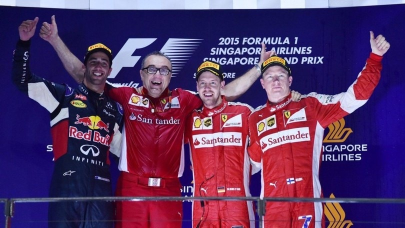 F1, Gp Singapore: Vettel e il terzo sigillo Ferrari