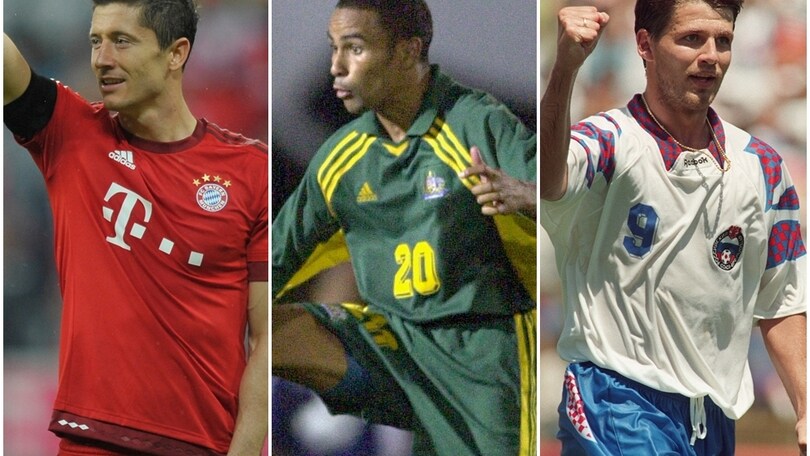 Lewandowski, Archie Thompson e Oleg Salenko