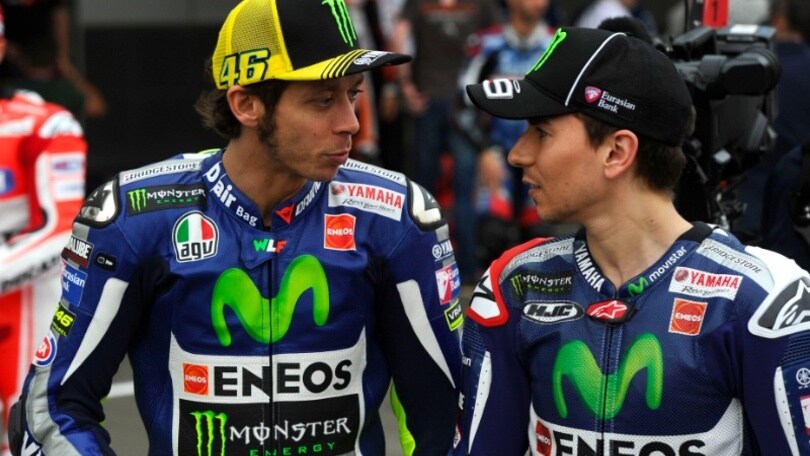 Lorenzo campione di oggi, Valentino Rossi di sempre