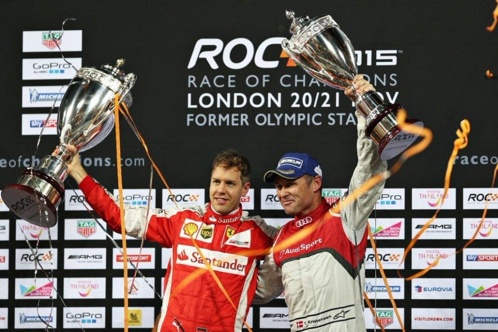 F1, Vettel e la vittoria in Race of Champions