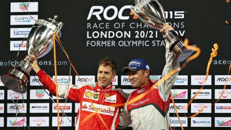 F1, Vettel e la vittoria in Race of Champions