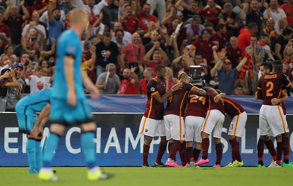 Barcellona-Roma ancora nel segno di Florenzi