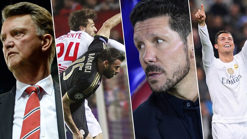 Van Gaal, Llorente, Simeone, Ronaldo: i temi del martedì di Champions