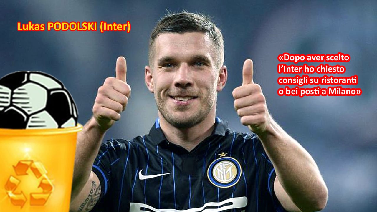 Podolski, viva i selfie e la bella vita