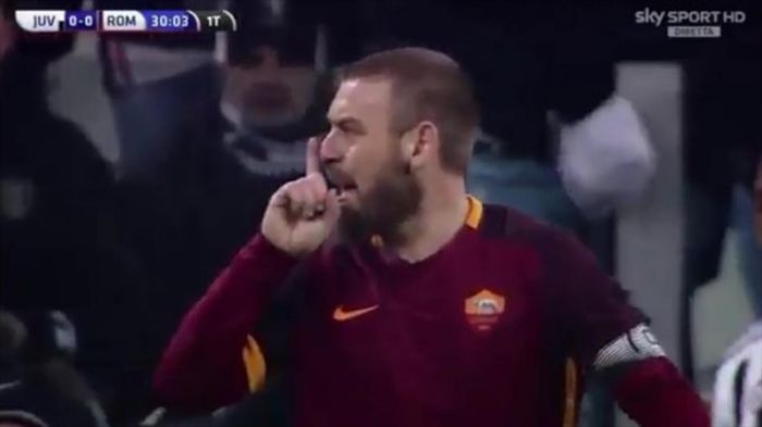 De Rossi-Mandzukic e i microfoni del 2016