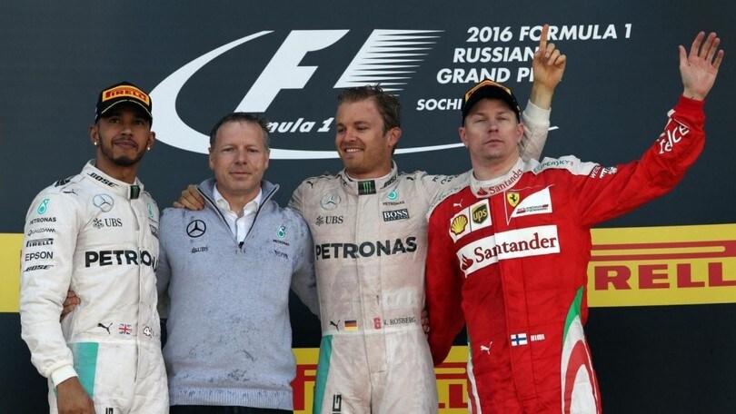 F1, Gp Russia: il poker di Rosberg