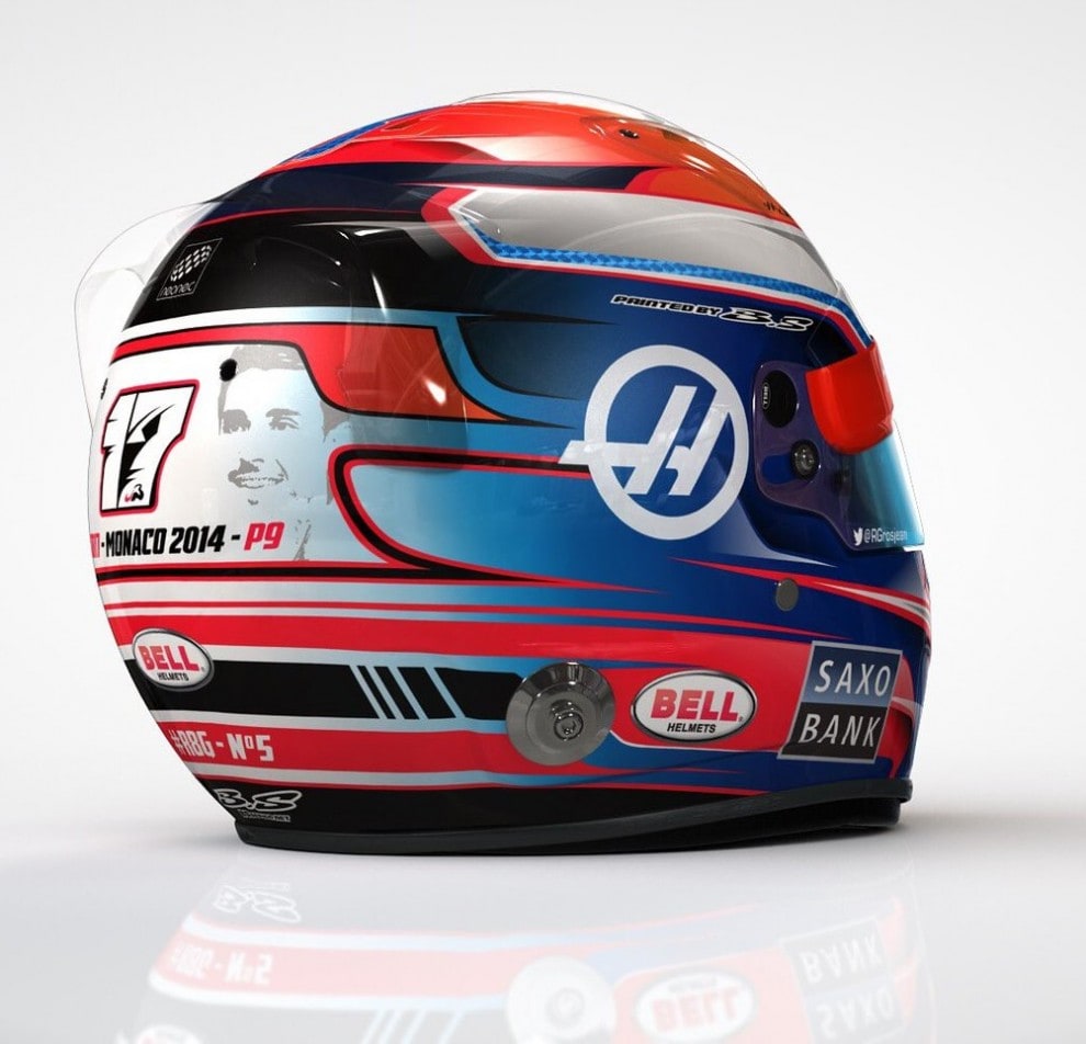 F1, Grosjean e il casco in onore di Jules Bianchi