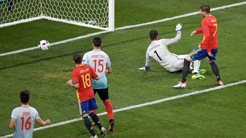 Euro 2016, Spagna-Turchia 3-0