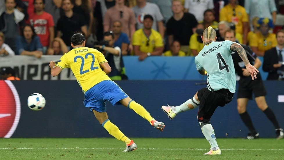 Euro 2016, Svezia-Belgio 0-1