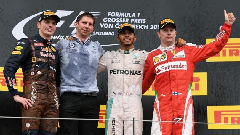 F1, Gp Austria: Hamilton e la vittoria all'ultimo giro