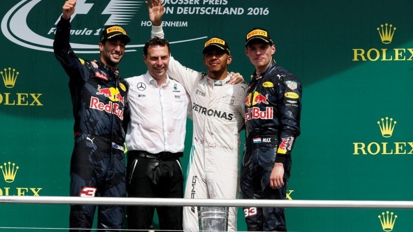 F1, Gp Germania: Hamilton e l'allungo su Rosberg