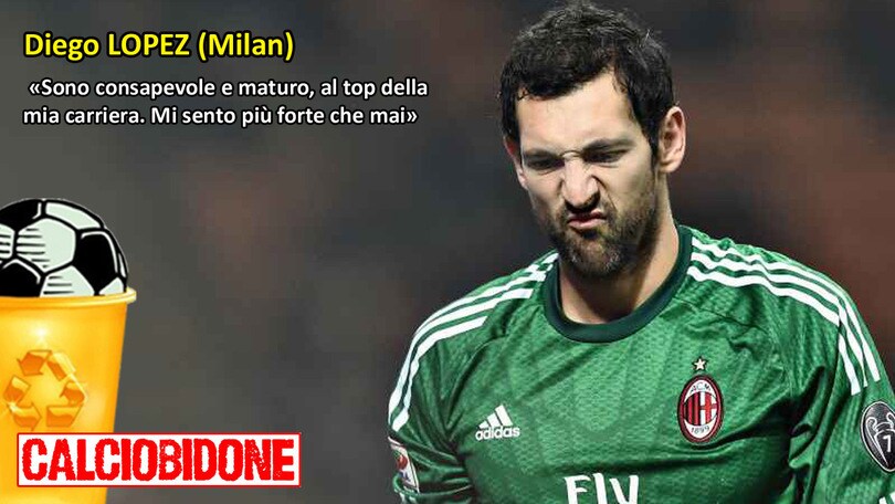 Diego Lopez, la sfortuna corre sul numero uno