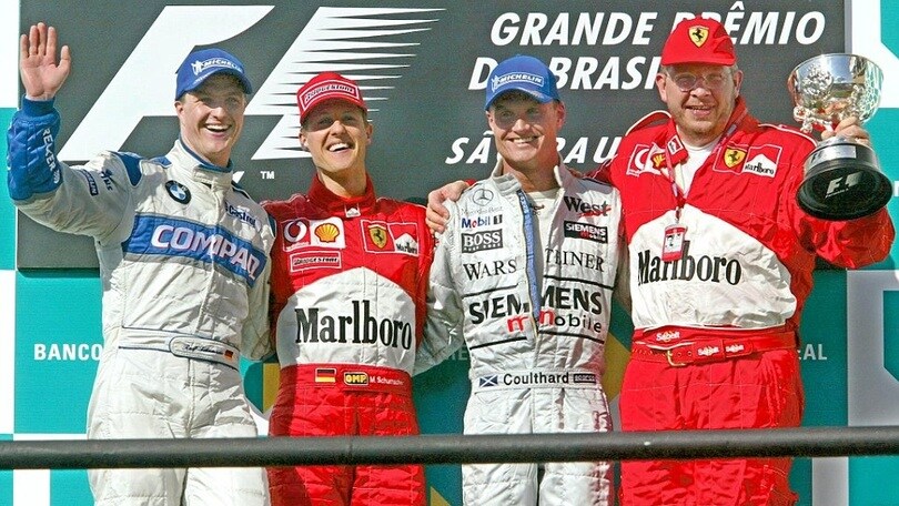 Schumacher e il 100° podio in Formula 1