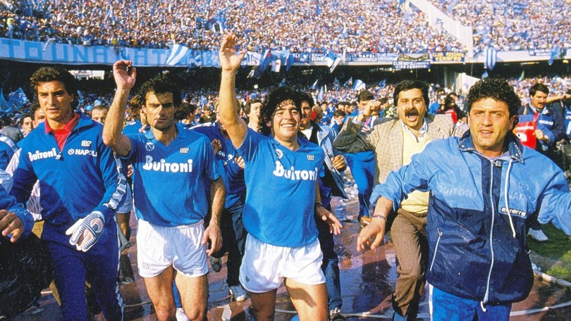 Le avversarie del Napoli di Maradona