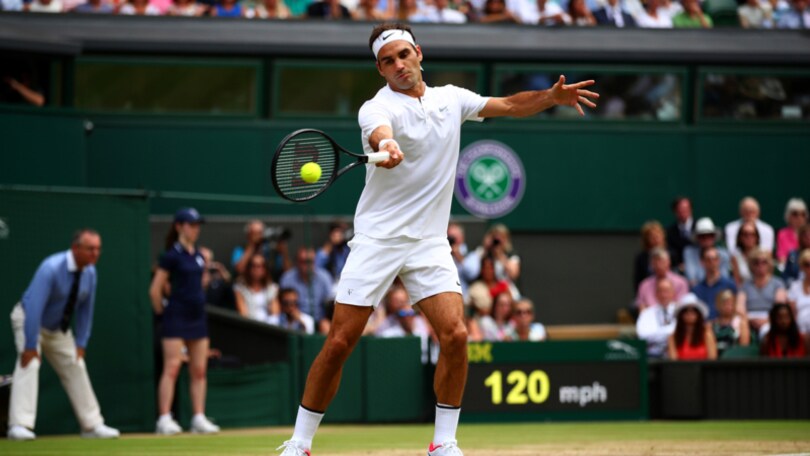 Un grande Federer in un piccolo Wimbledon