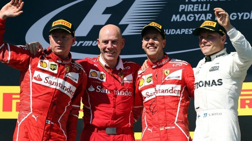F1, Gp Ungheria: Ferrari e la vittoria di squadra