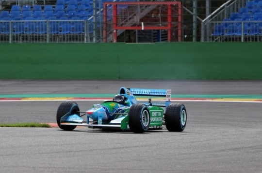 La Formula 1 e l'omaggio a Michael Schumacher