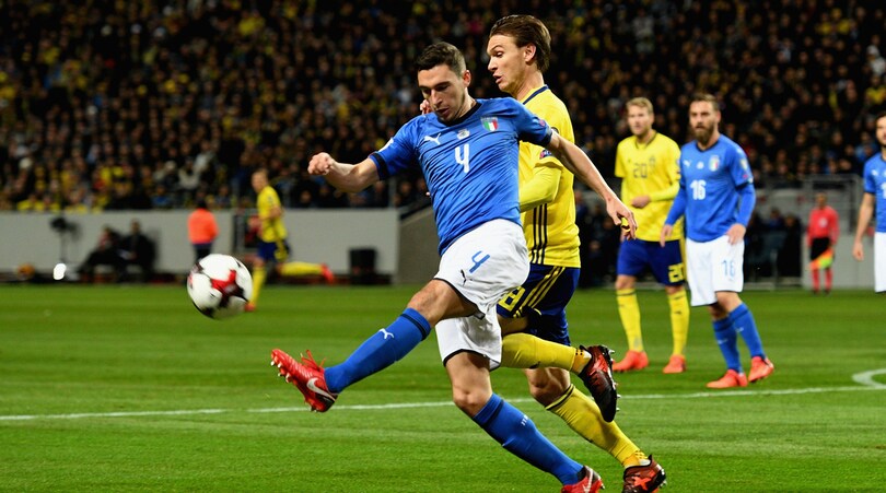 Svezia-Italia 1-0, si salva solo Darmian