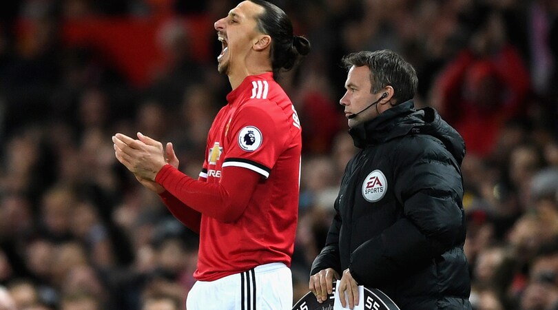 Manchester United, Ibrahimovic torna in campo dopo 7 mesi