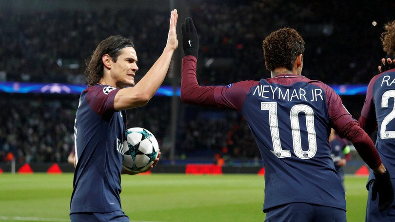 Neymar e Cavani, concorso di bellezza
