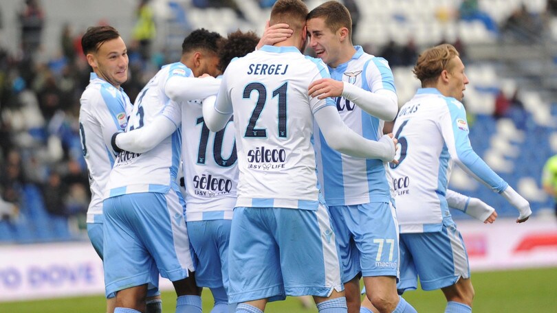 Sassuolo-Lazio 0-3: Inzaghi vola con Milinkovic-Savic e Immobile