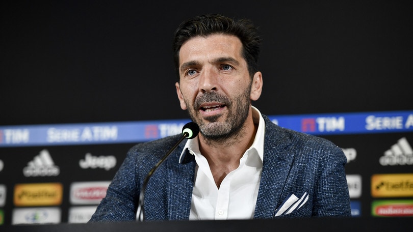 Buffon e i dirigenti da Juventus