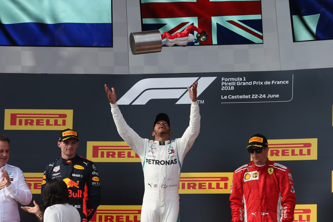 F1, Gp Francia: il dominio di Hamilton e l'harakiri di Vettel