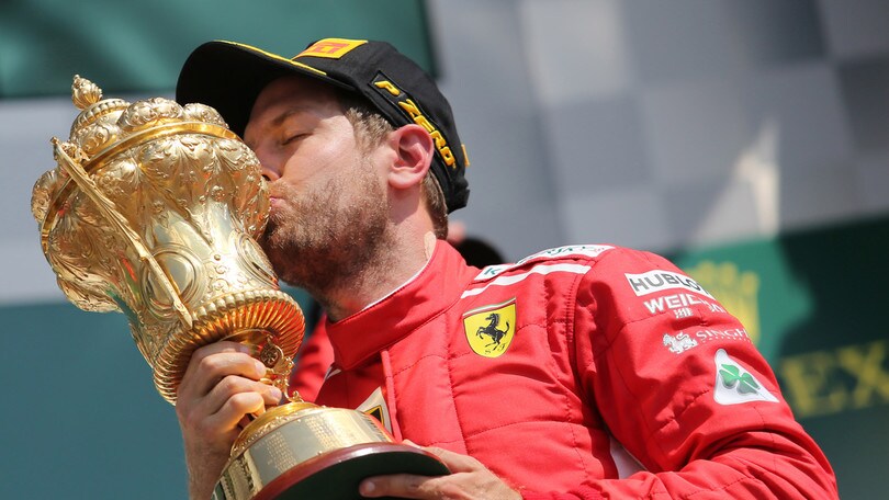 F1, Gp Gran Bretagna: la vittoria di Vettel e la rimonta di Hamilton