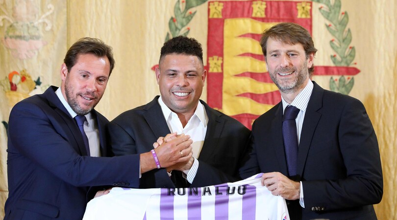 Ronaldo fenomeno a Valladolid