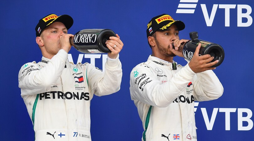 F1 Russia: la vittoria di Hamilton e il sacrificio di Bottas