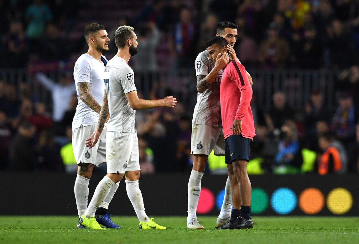 Le occasioni di Rafinha e Icardi