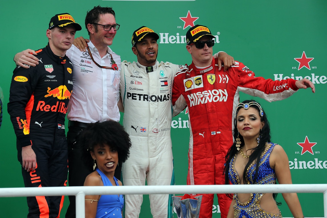 F1 Brasile: vince Hamilton, rissa sfiorata tra Verstappen ed Ocon