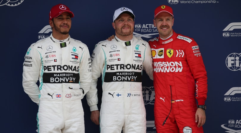 Qualifiche Gp Cina: Bottas in pole, Ferrari in seconda fila