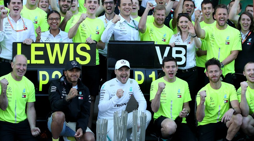 Gp Azerbaijan: Mercedes e la quarta doppietta consecutiva