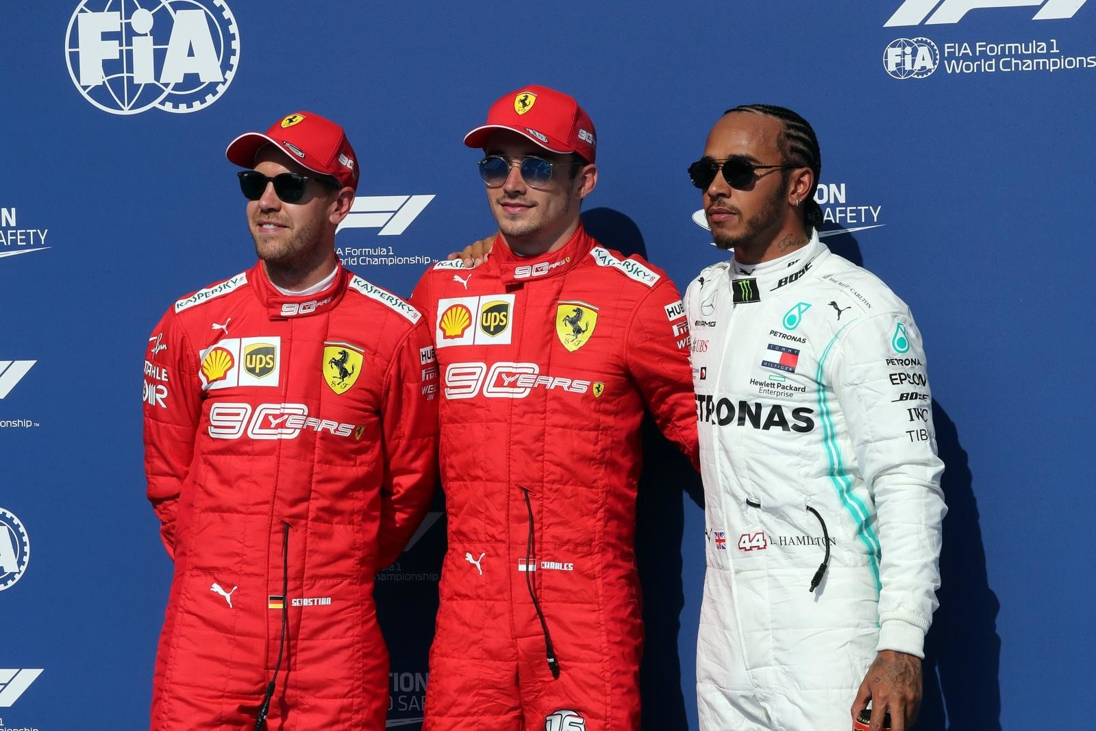 Leclerc-Vettel, è prima fila Ferrari in Belgio!