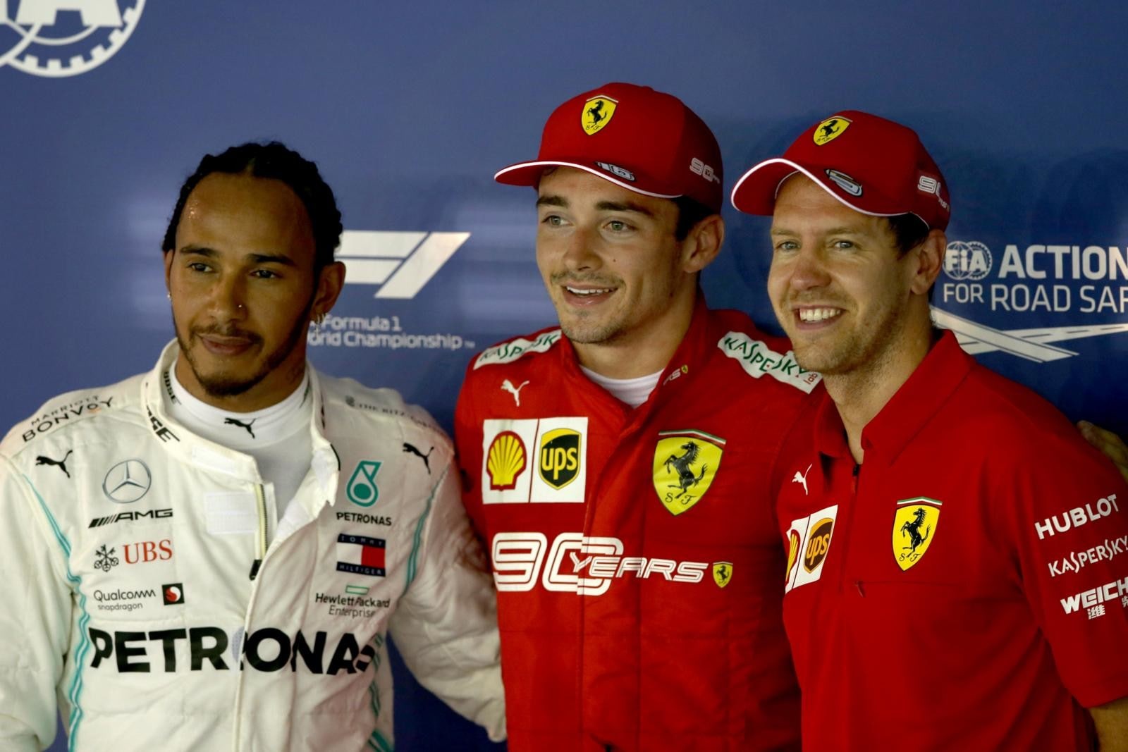Leclerc e l'inaspettata pole Ferrari a Singapore