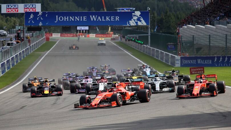 Il calendario europeo della Formula 1 2020