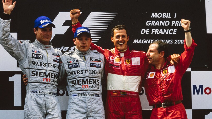 Schumacher e il quinto titolo iridato