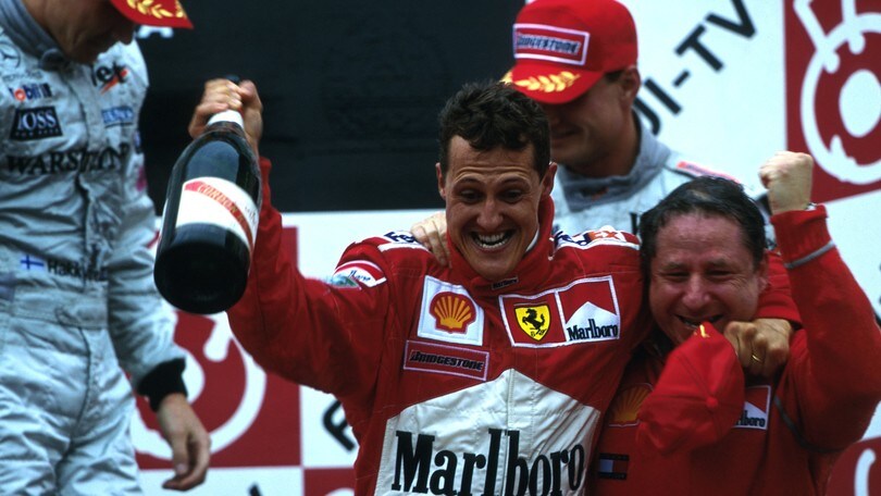 Schumacher e il primo titolo iridato in Ferrari