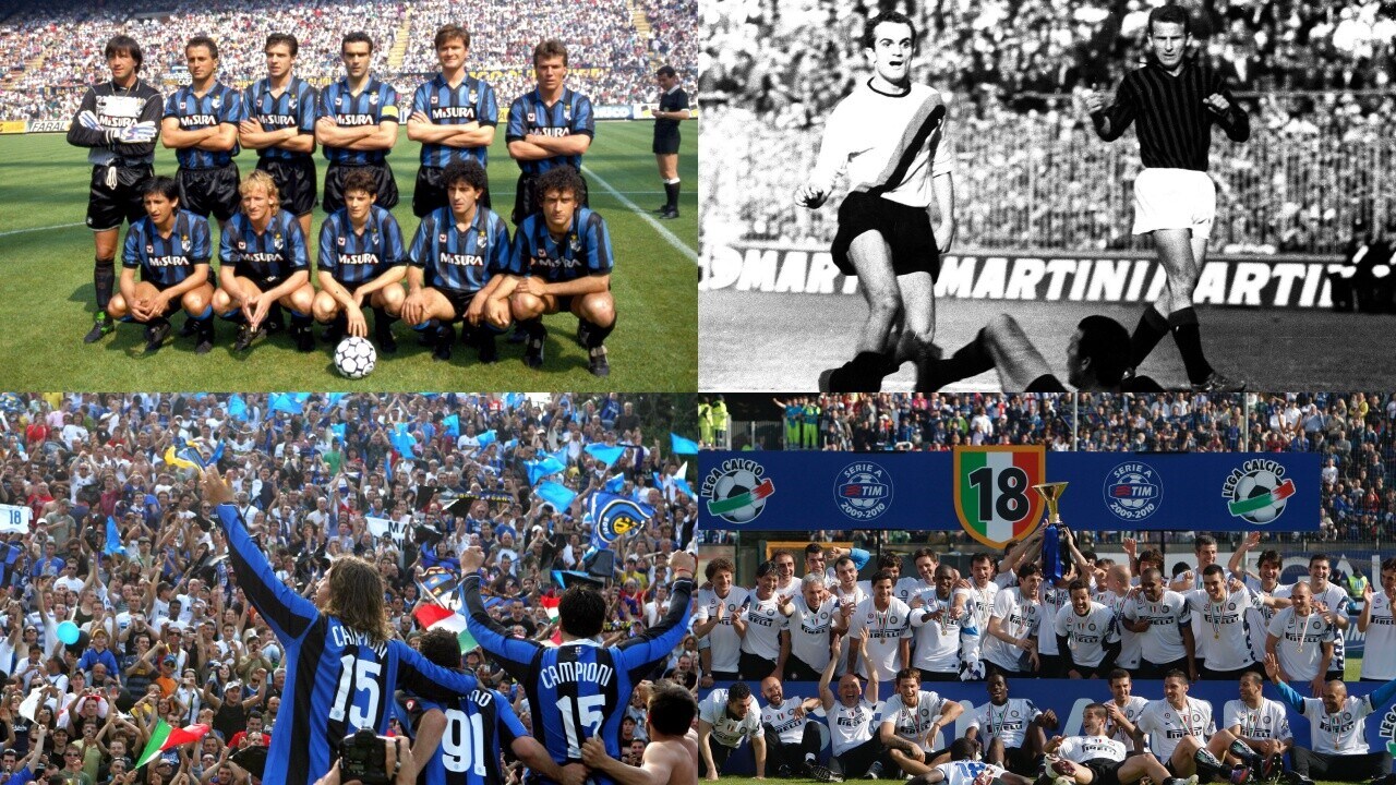 Scudetto Inter, da Herrera e Mourinho a Conte: è festa grande!