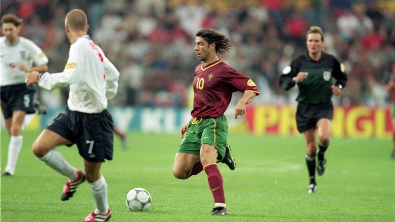 Portogallo-Inghilterra Euro 2000, remuntada con Rui Costa e Figo al top