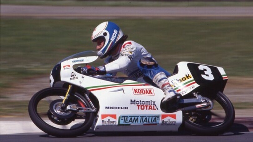 Fausto Gresini, quel tris storico a Misano