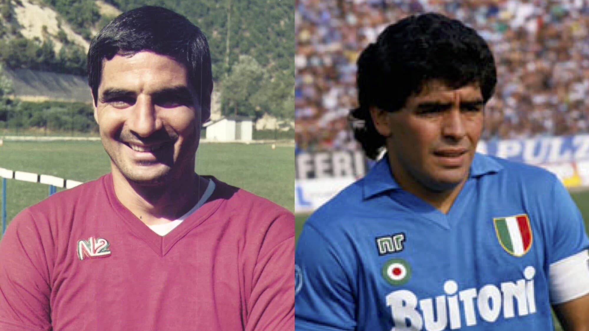 Salernitana-Napoli: Di Bartolomei e Maradona, due leggende immortali