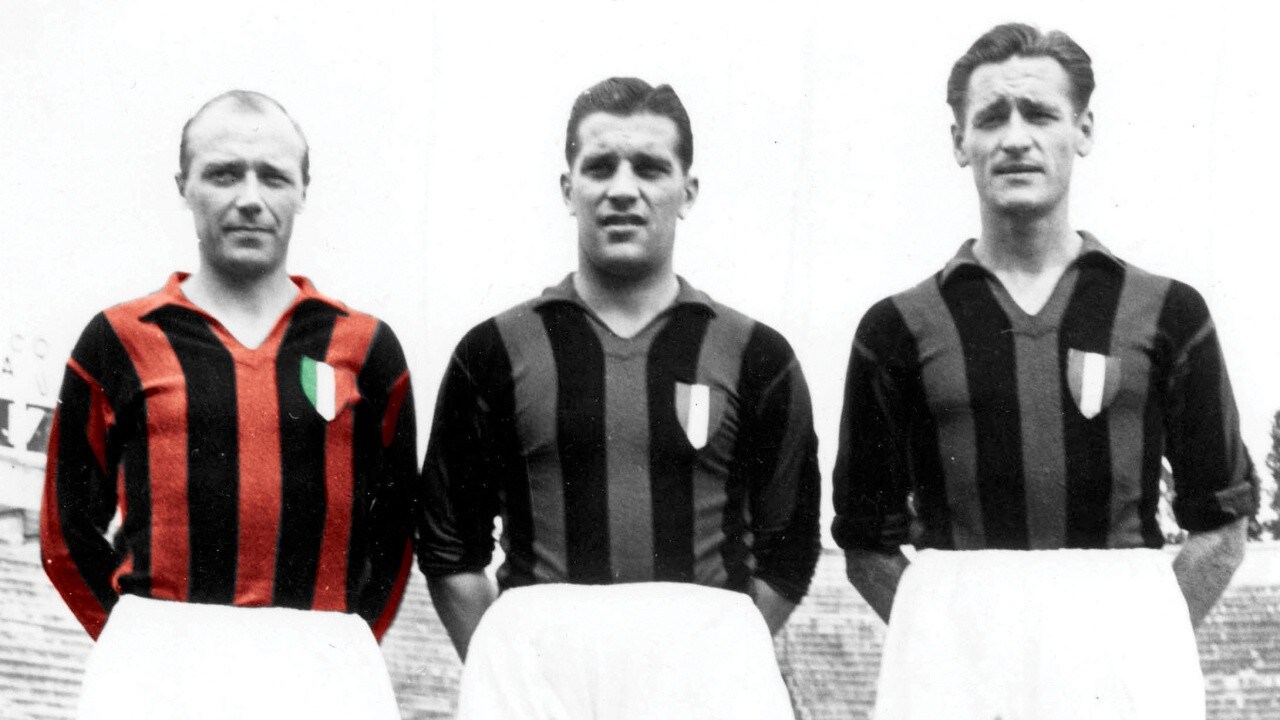 Gunnar Gren: il Professore del Gre-No-Li, l'iconico trio del Milan