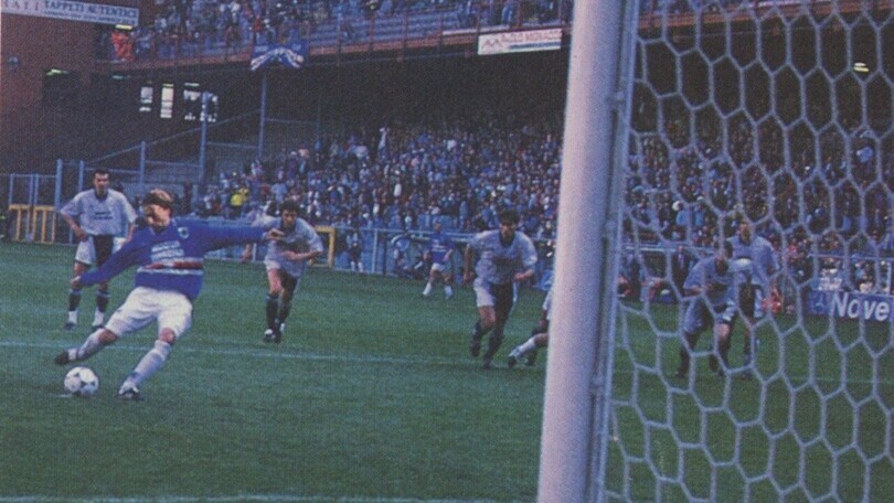 Sampdoria-Lazio 3-3: nel 1996 fu Signori contro Chiesa