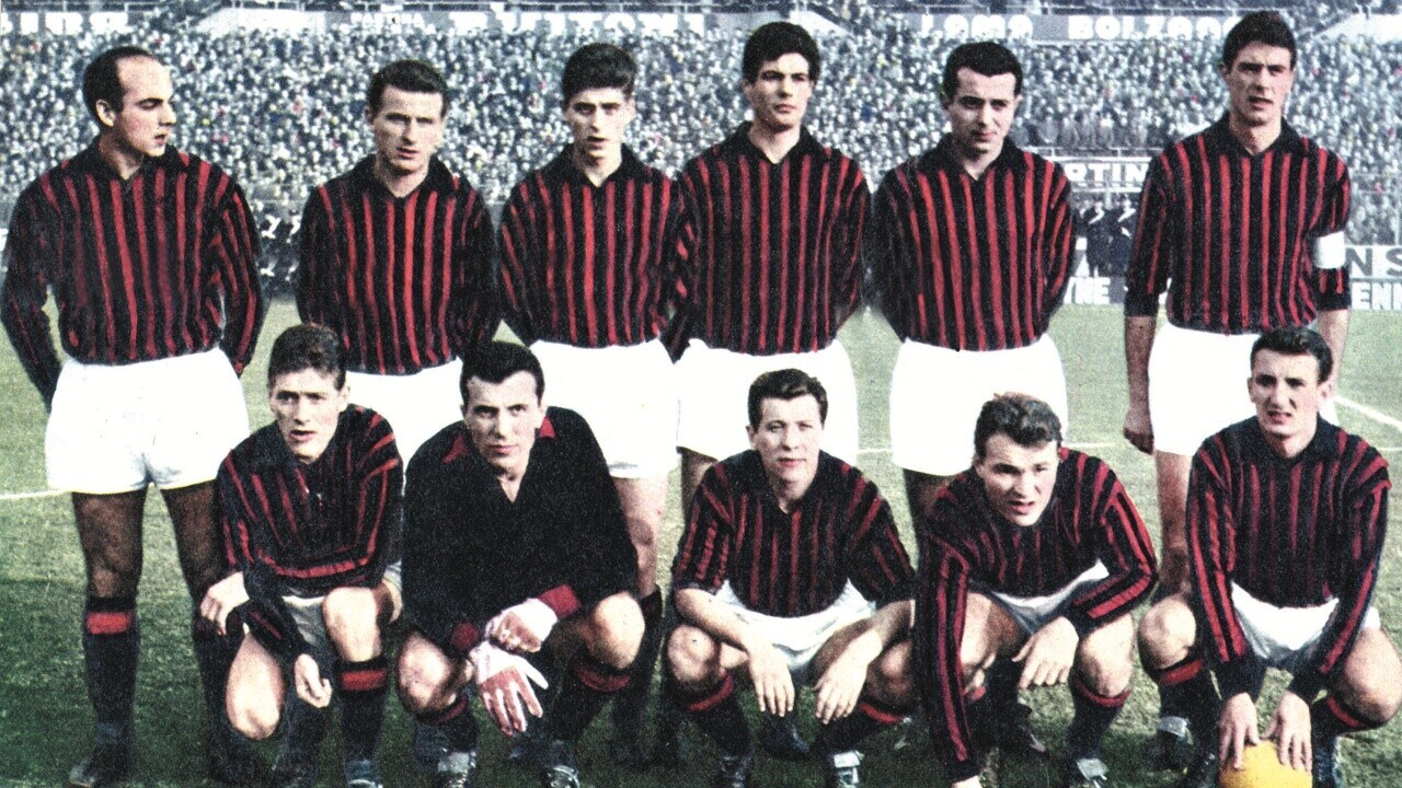 Milan campione d'Italia 1961-62, decisiva la vittoria sul Torino
