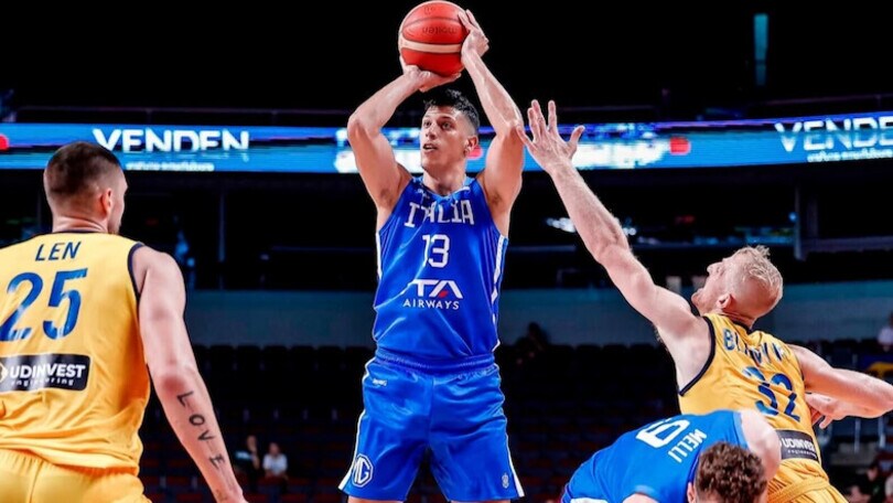 Il saluto della Nazionale a Petrucci