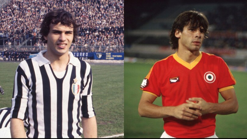 Juve-Roma, con Cabrini e Nela che sfide di corsa