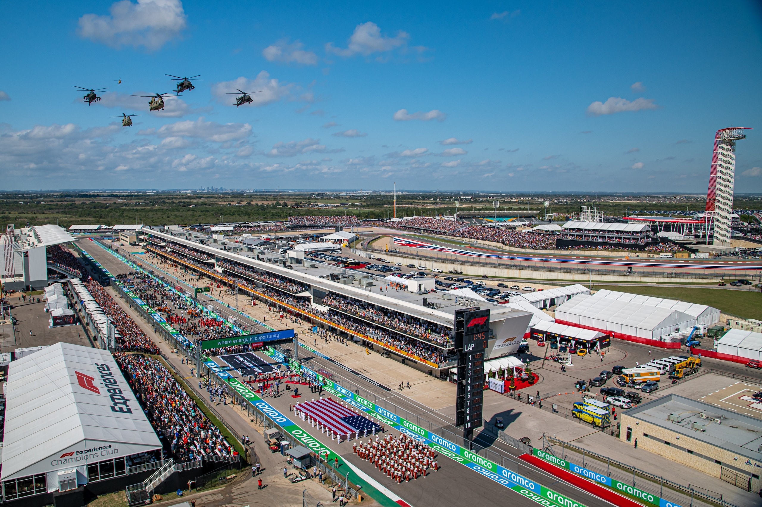 Formula 1, presentazione Gp Usa
