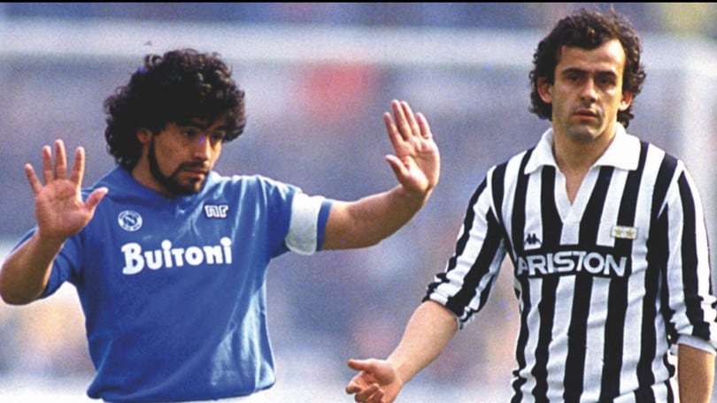 Maradona contro Platini, le sfide da leggenda